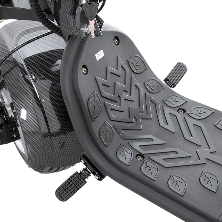 Scooter Bicicleta Eletrica Wx-11 Wehawk 1000w Bat 60v 20ah 2 Lugares Preto Carbono