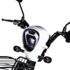 Bicicleta Scooter Eletrica Basket Wehawk 500w Bat 48v 12ah Branca
