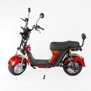 Scooter Bicicleta Eletrica Wx-11 Wehawk 1000w Bat 60v 20ah 2 Lugares Vermelha