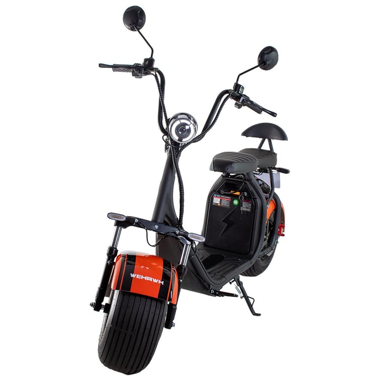 Scooter Bicicleta Eletrica Nb Free Wx-10 Wehawk 1000w Bat 60v 20ah 2 Lugares Laranja/Preta New