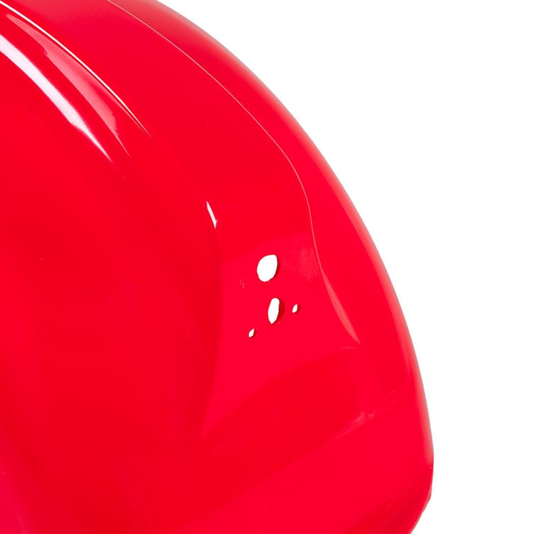 Paralama Traseiro Para Scooter Eletrica Wehawk Chopper U1 Vermelho