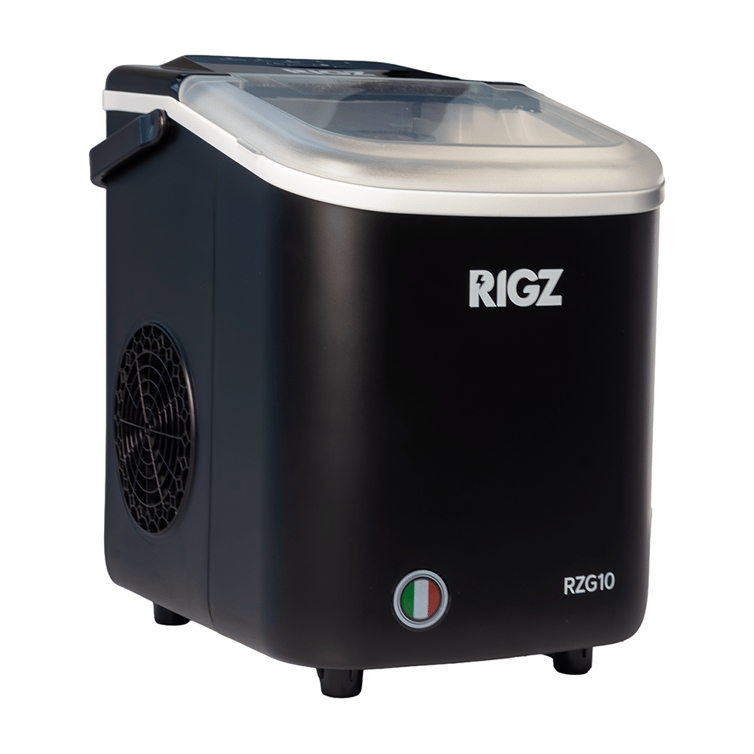 Maquina De Fazer Gelo Portatil Rigz 12kg/Dia Rzg10 Cor Preta 220v