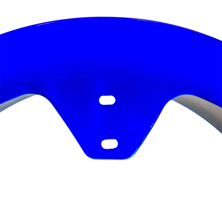 Paralama Traseiro 8 Para Scooter Eletrica X7/Rz07/Wx07/Nb Free/Rz10/Wx10 Azul