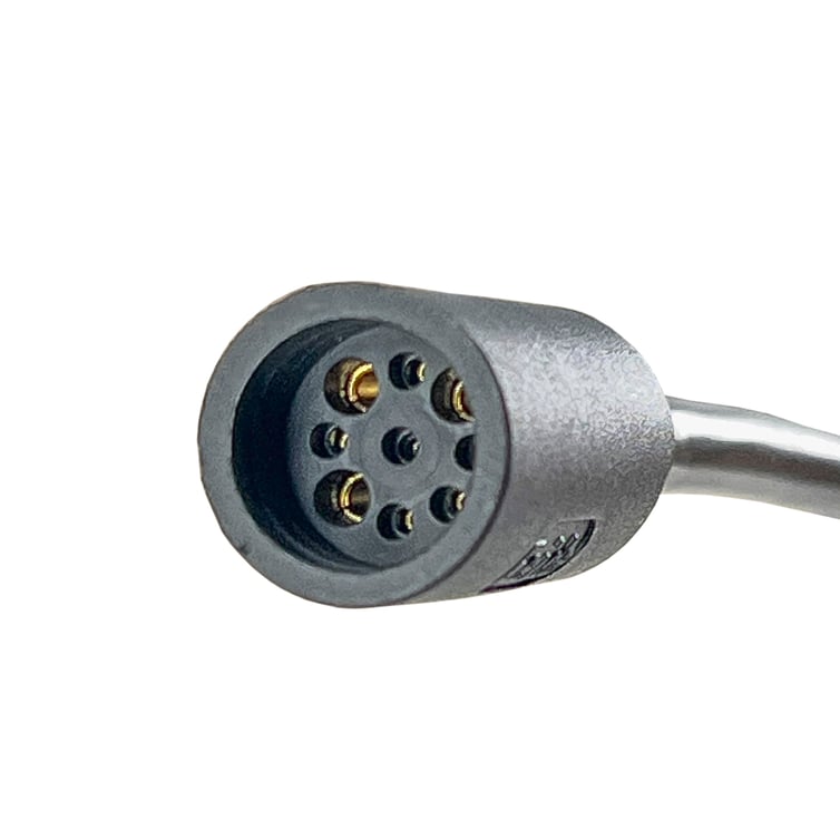 Cabo Com Conector Motor/Controladora Para Bicicleta Eletrica Eb 500w/Rz01/Wx01