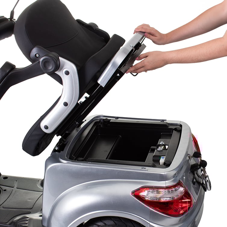 Triciclo Eletrico Cf Wx-T01 Wehawk 800w Bat 60v 20ah 1 Lugar Cinza