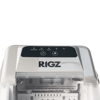 Maquina De Fazer Gelo Portatil Rigz 12kg/Dia Rzg10 Cor Prata 127v