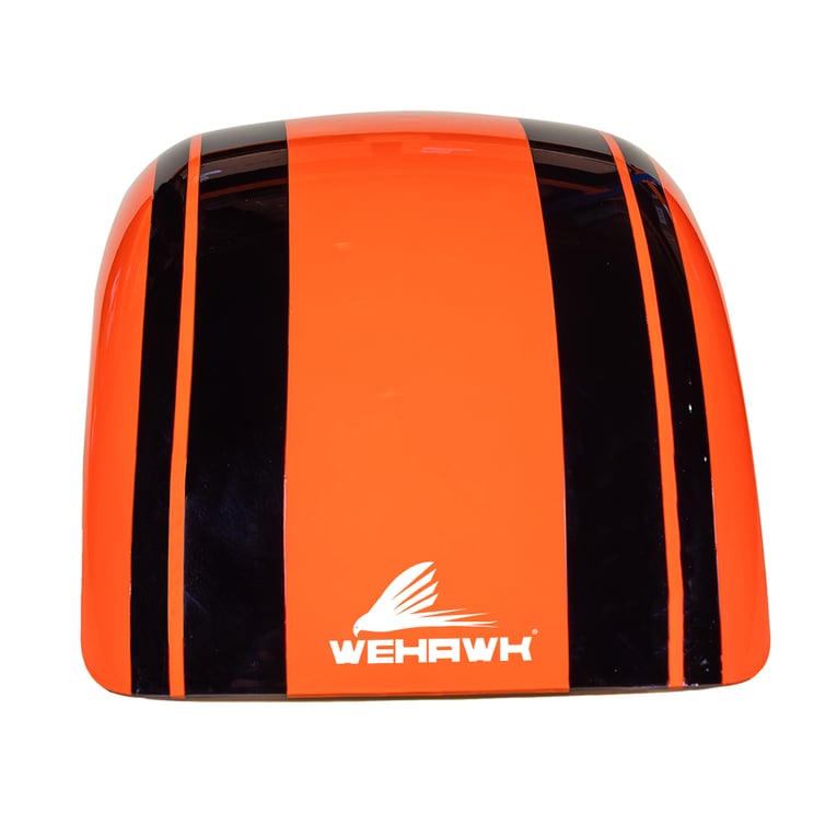 Paralama Dianteiro 3 Para Scooter Eletrica X7/Rz07/Wx07/Mini X07/Rz10/Wx10 Laranja/ Faixa Preta