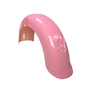 Paralama Traseiro 8 Para Bicicleta Eletrica Basket 500w/Rz03/Wx03 Rosa Jn/Bk/Wd