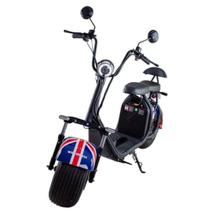 Scooter Bicicleta Eletrica Nb Free Wx-10 Wehawk 1000w Bat 60v 20ah 2 Lugares Bandeira Inglaterra New