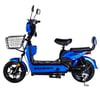 Bicicleta Scooter Eletrica Basket Wehawk 500w Bat 48v 12ah Azul Safira