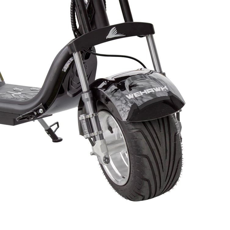 Scooter Bicicleta Eletrica Wx-11 Wehawk 1000w Bat 60v 20ah 2 Lugares Preta