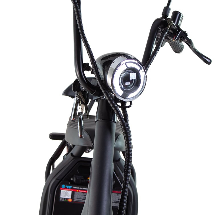 Scooter Bicicleta Eletrica Nb Free Wx-10 Wehawk 1000w Bat 60v 20ah 2 Lugares Laranja New