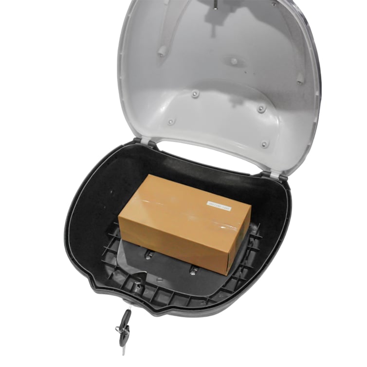 Bau Para Bicicleta Eletrica Eb500w/Rz01/Wx01 Branco