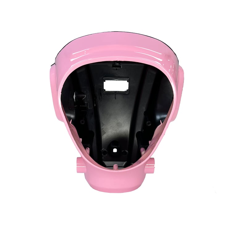 Carenagem Do Farol Para Bicicleta Eletrica Basket Wd Rosa