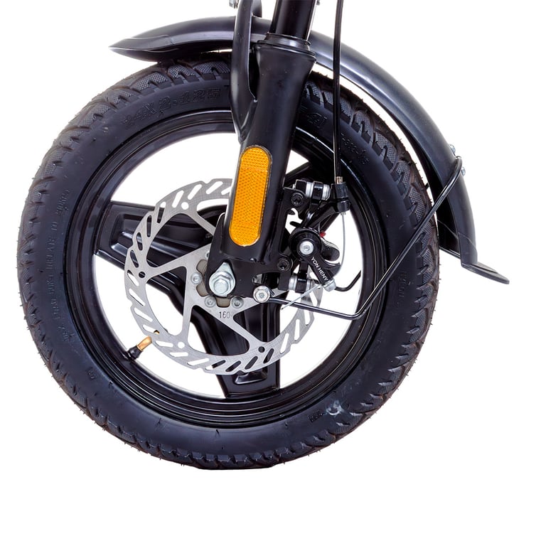 Bicicleta Scooter Eletrica Dobravel Basket Wx-33 Wehawk 350w Bat 48v 12ah Preta