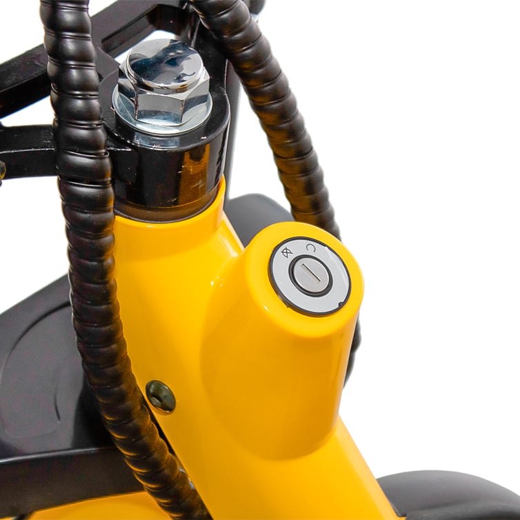 Scooter Bicicleta Eletrica Wx-11 Wehawk 1000w Bat 60v 20ah 2 Lugares Amarela