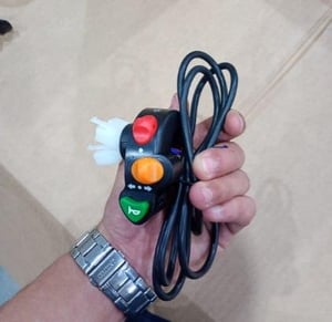 Botoes Seta/Farol/Buzina Com Plug Para Scooter Eletrica X7/Rz07/Wx07/X8/X16/Mini/Nb Free/Rz10/Wx10
