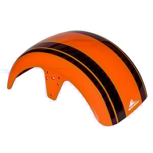 Paralama Dianteiro Para Scooter Eletrica Wehawk X7/X8/X16 2000w Laranja/ Faixa Preta