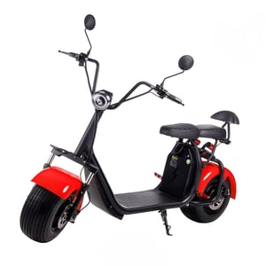 Scooter Bicicleta Eletrica X7 Wx-07 Wehawk 2000w Bat 60v 20ah 2 Lugares Vermelha Ge.05