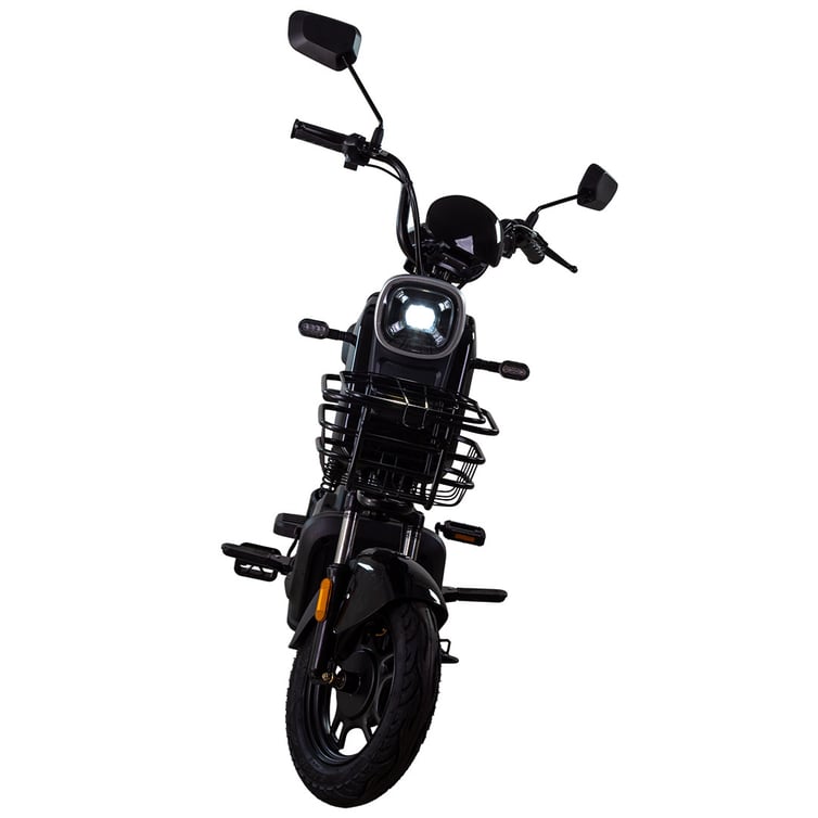 Bicicleta Scooter Eletrica Urban Wx-06 Wehawk 1000w Bat 60v 20ah Chumbo Preta