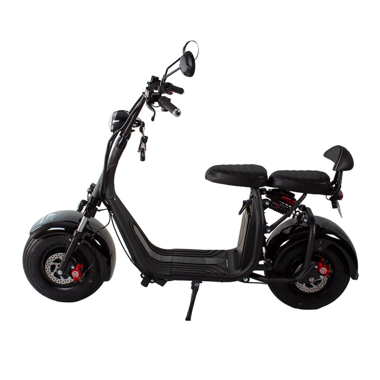 Scooter Bicicleta Eletrica Nb Free Wx-10 Wehawk 1000w Bat 60v 20ah 2 Lugares Preta New