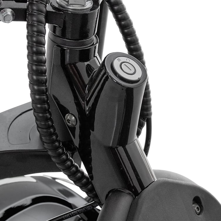 Scooter Bicicleta Eletrica Wx-11 Wehawk 1000w Bat 60v 20ah 2 Lugares Preta
