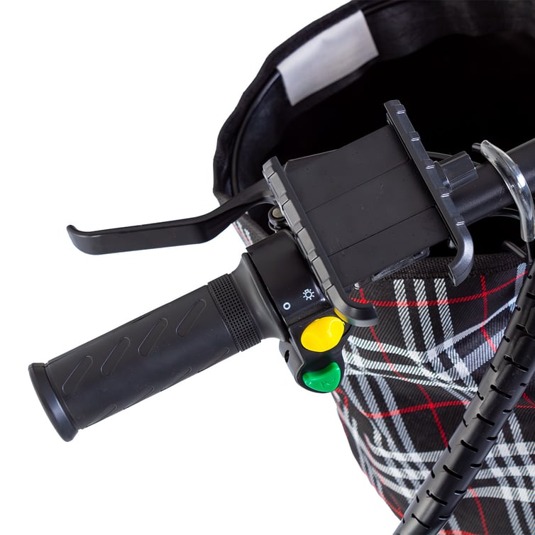 Bicicleta Scooter Eletrica Dobravel Basket Wx-33 Wehawk 350w Bat 48v 12ah Preta