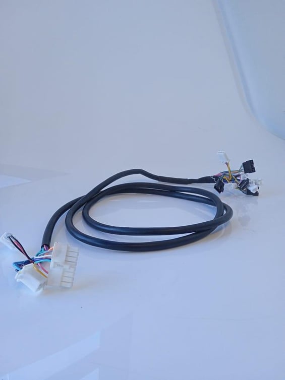 Chicote Alimentador Para Bicicleta Eletrica Basket 500w/Rz03/Wx03 Wd