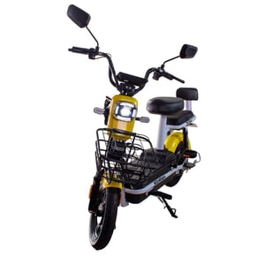 Bicicleta Scooter Eletrica Wx-04 Wehawk 450w Bat 48v 12ah Amarela