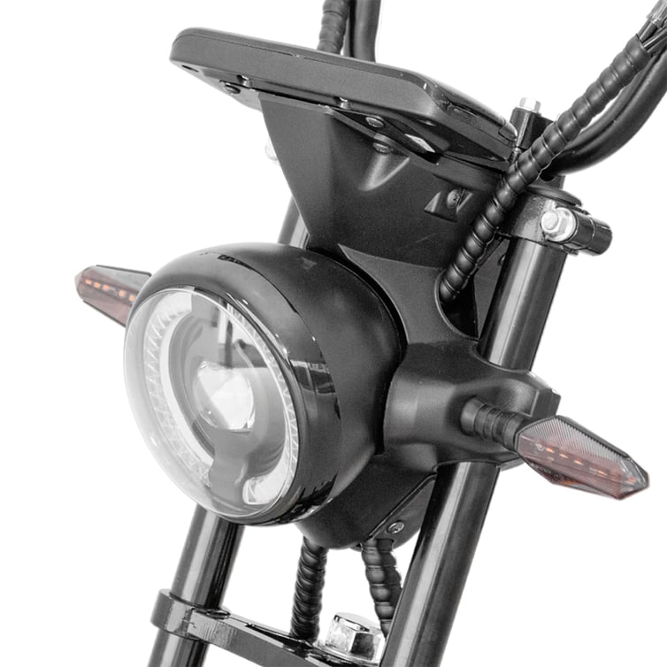 Scooter Bicicleta Eletrica Wx-11 Wehawk 1000w Bat 60v 20ah 2 Lugares Amarela