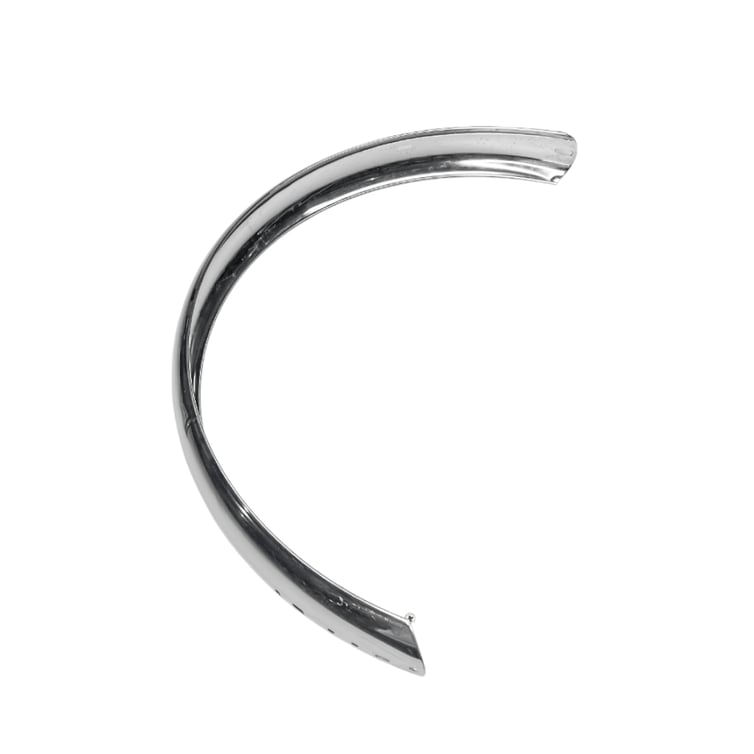 Paralama Traseiro 8 Para Bicicleta Eletrica Eb500w/Rz01/Wx01 Cromado