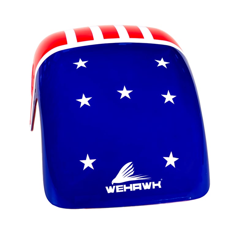 Paralama Dianteiro 3 Para Scooter Eletrica X7/Rz07/Wx07/Mini X07/Rz10/Wx10 Bandeira Americana