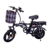 Bicicleta Scooter Eletrica Dobravel Basket Wx-33 Wehawk 350w Bat 48v 12ah Preta