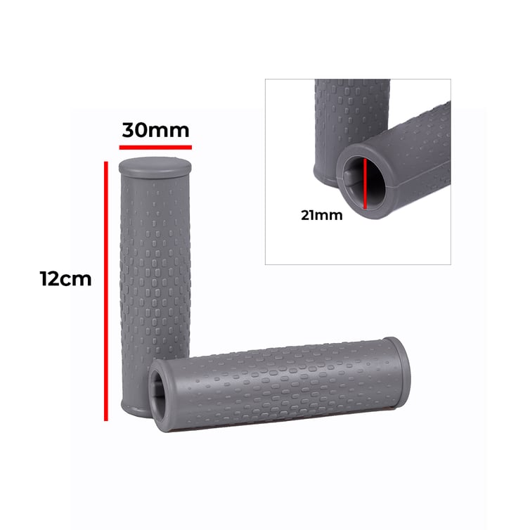 Manopla De Silicone Para Patinete Eletrico 350w