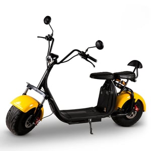 Scooter Bicicleta Eletrica X7 Wx-07 Wehawk 2000w Bat 60v 20ah 2 Lugares Amarela Ge.05