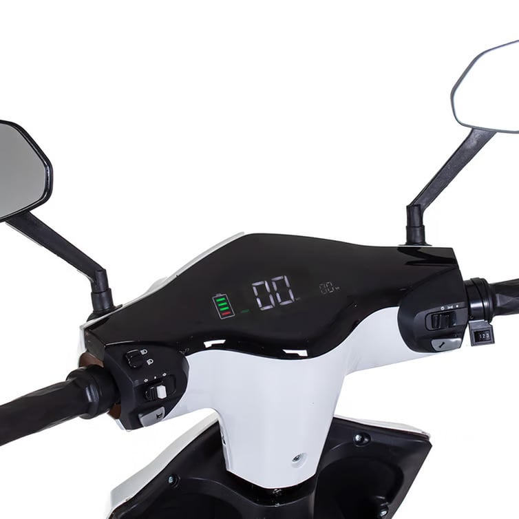 Scooter Bicicleta Eletrica Wx-02 Wehawk 1000w Bat 60v 20ah Branca