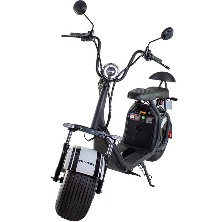 Scooter Bicicleta Eletrica Nb Free Wx-10 Wehawk 1000w Bat 60v 20ah 2 Lugares Branca/Preta New