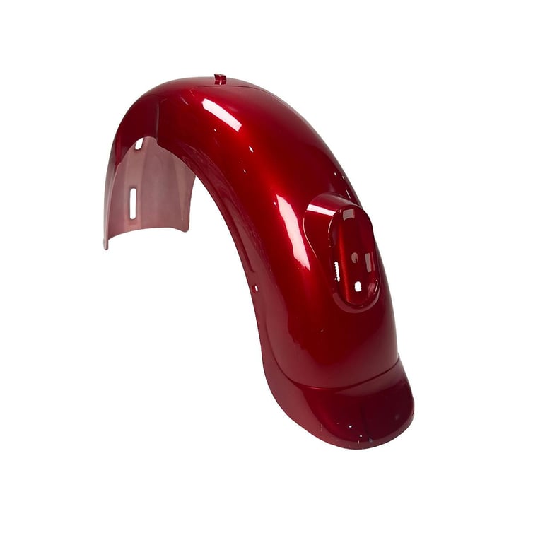 Paralama Traseiro 8 Para Bicicleta Eletrica Basket 500w/Rz03/Wx03 Vermelho Bordo Jn/Bk/Wd