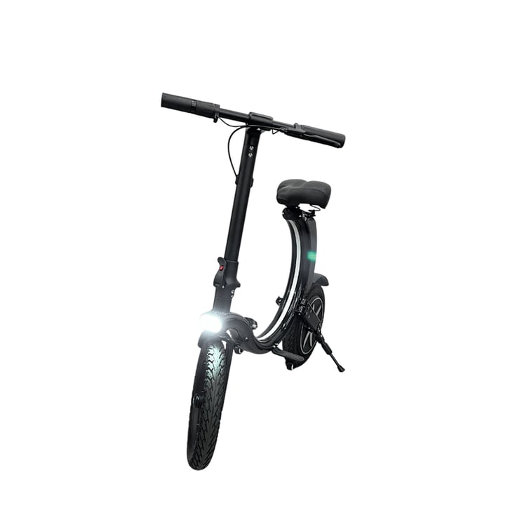 Bicicleta Scooter Eletrica Dobravel Orbital Wx-34 Wehawk 350w Bat 36v 7.8ah Preta