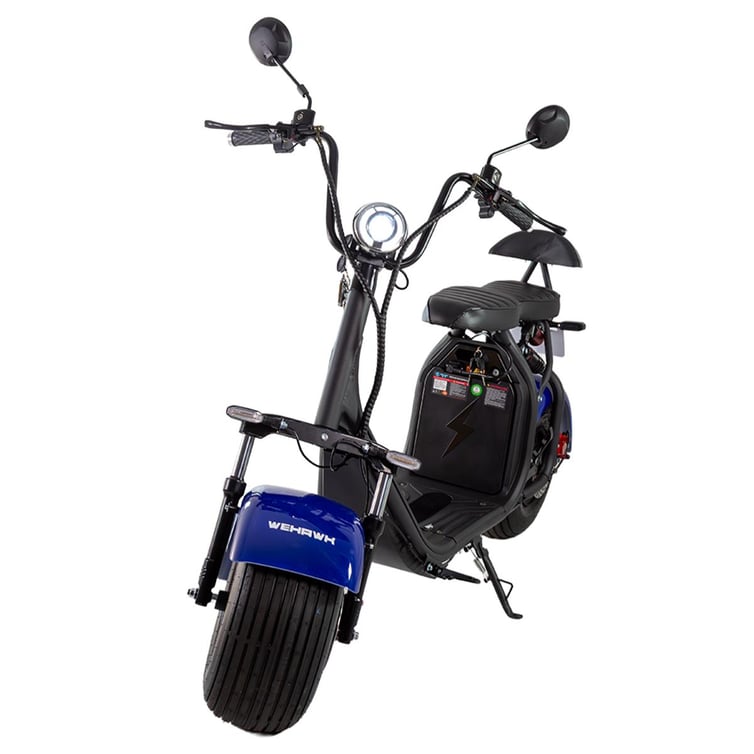 Scooter Bicicleta Eletrica Nb Free Wx-10 Wehawk 1000w Bat 60v 20ah 2 Lugares Azul New