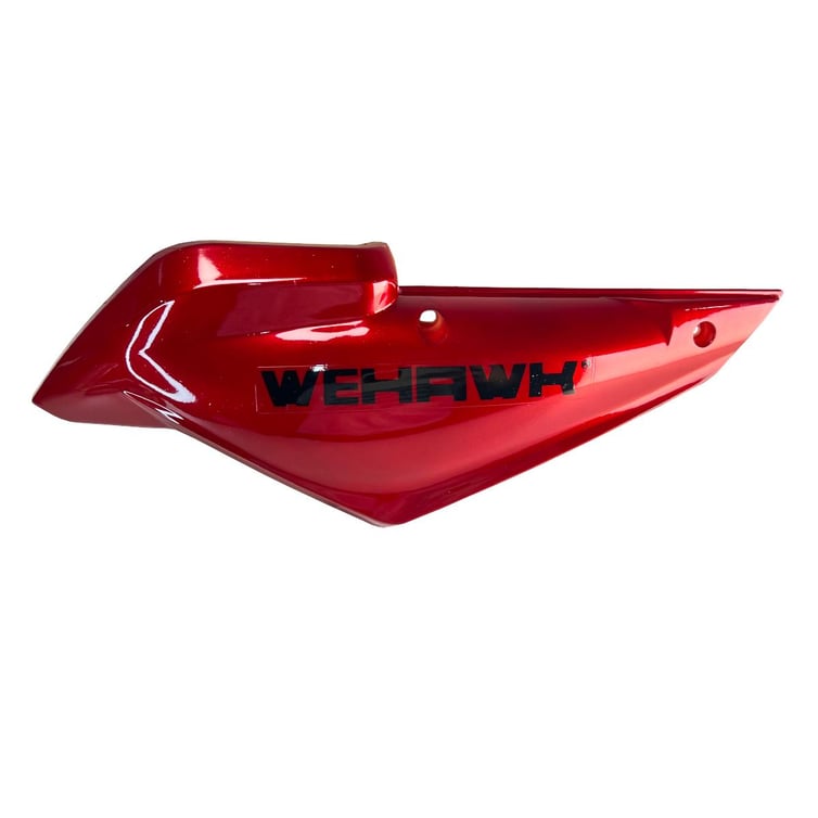 Carenagem Lateral 6 Traseira Esquerda Para Bicicleta Eletrica Rz03/Wx03 Vermelho Bordo Jn/Bk