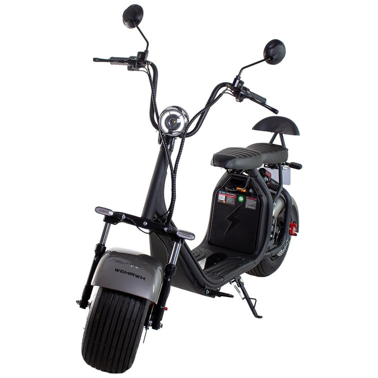 Scooter Bicicleta Eletrica Nb Free Wx-10 Wehawk 1000w Bat 60v 20ah 2 Lugares Cinza New