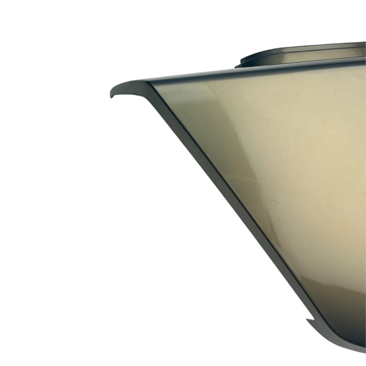 Carenagem Lateral 6 Traseira Direita Para Scooter Eletrica Super/Rz05/Wx05 Preta