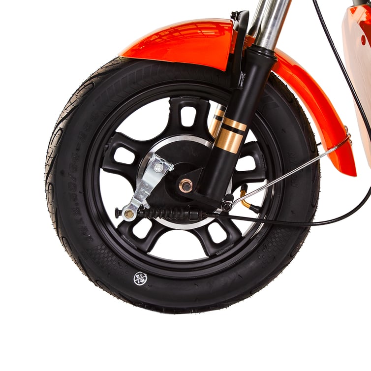 Bicicleta Scooter Eletrica Prime Wehawk Hw500 500w Bat 48v 12ah Laranja