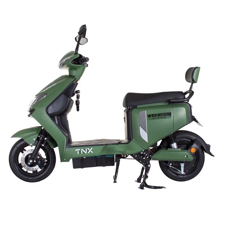 Scooter Bicicleta Eletrica Wx-02 Wehawk 1000w Bat 60v 20ah Verde Militar