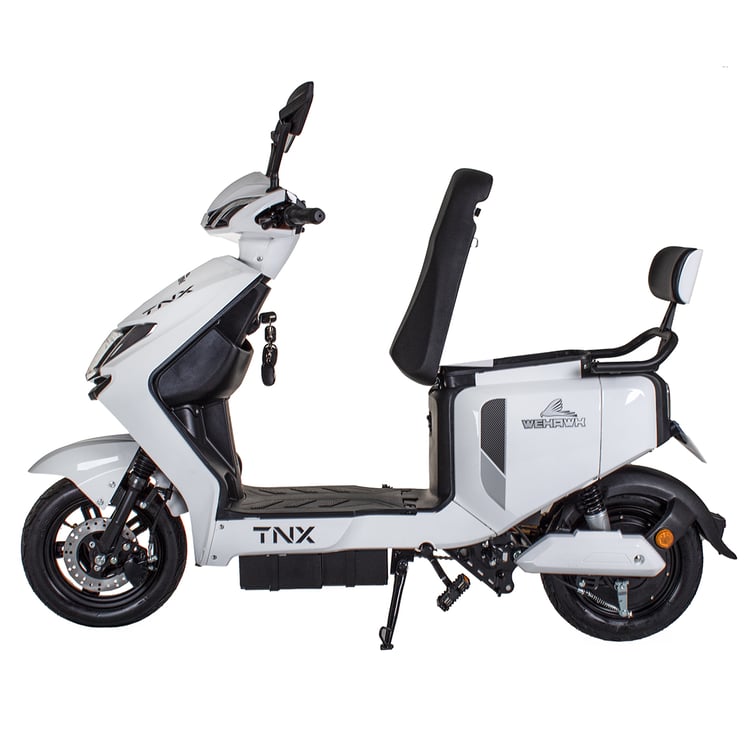 Scooter Eletrica Bicicleta Wehawk Modelo Tnx 1000w Bat 60v 20ah Branca