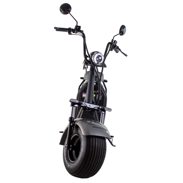Scooter Bicicleta Eletrica Nb Free Wx-10 Wehawk 1000w Bat 60v 20ah 2 Lugares Cinza New
