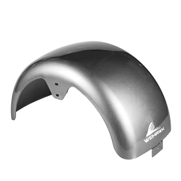 Paralama Traseiro 8 Para Scooter Eletrica X7/Rz07/Wx07/Nb Free/Rz10/Wx10 Prata