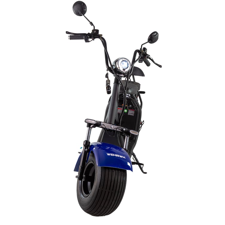 Scooter Bicicleta Eletrica Nb Free Wx-10 Wehawk 1000w Bat 60v 20ah 2 Lugares Azul New