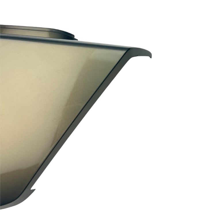 Carenagem Lateral 6 Traseira Esquerda Para Scooter Eletrica Super/Rz05/Wx05 Preta